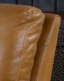 Revolver Saddle Leather Recliner