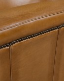 Revolver Saddle Leather Recliner
