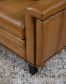 Revolver Saddle Leather Recliner