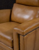 Revolver Saddle Leather Recliner