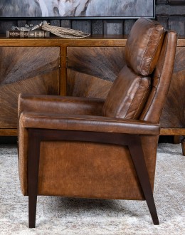 Slayden Rough Out Leather Recliner Slayden Rough Out Leather Recliner