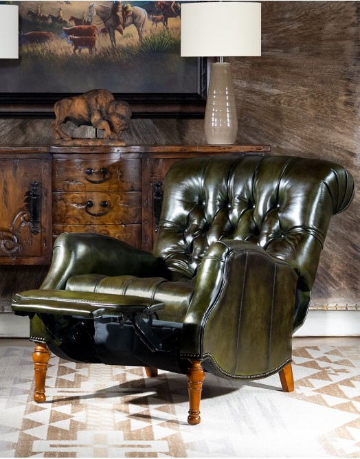 Sleepy Hollow Olive Recliner