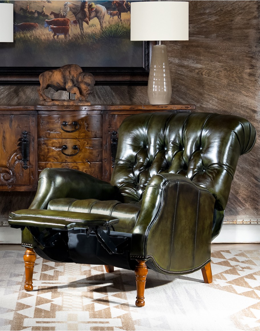 Sleepy Hollow Olive Recliner