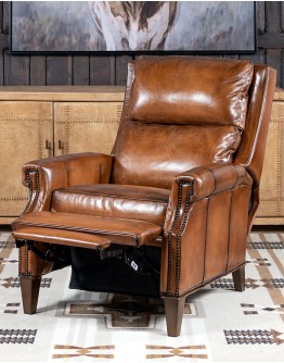 Stetson Brown Leather Recliner Stetson Brown Leather Recliner