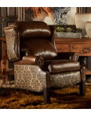 high end leather recliner