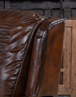 Wrangler Ranch Leather Recliner