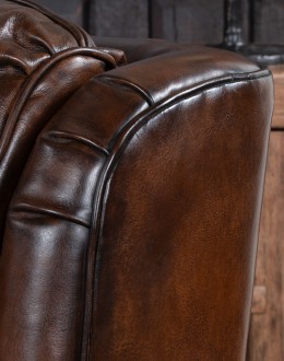 Wrangler Ranch Leather Recliner