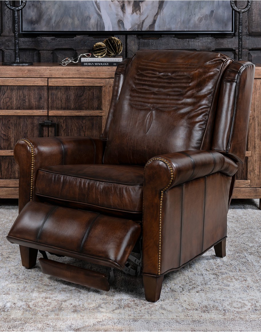 Wrangler Ranch Leather Recliner