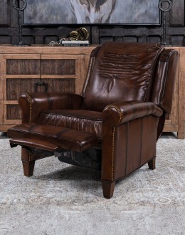 Wrangler Ranch Leather Recliner