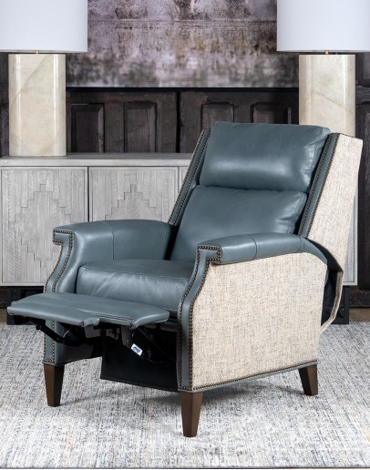 Wylie Sky Leather Recliner Wylie Sky Leather Recliner