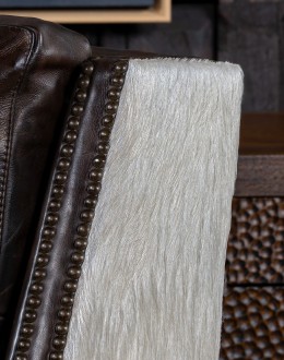 Wylie Smoke Leather Recliner