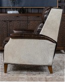 Wylie Smoke Leather Recliner