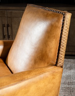 Desert Dune Leather Recliner