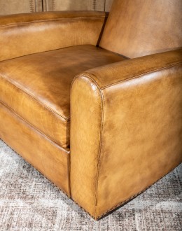 Desert Dune Leather Recliner