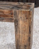 rustic wood beam sofa table,Rustic Reclaimed Boat Wood Sofa Table