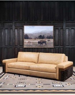 Alpine Ivory Leather Sofa Alpine Ivory Leather Sofa