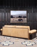 modern rustic style leather sofa,modern rustic sofa with full grain leather