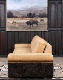 modern rustic style leather sofa,modern rustic sofa with full grain leather