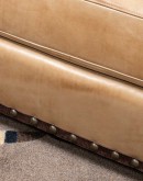 modern rustic style leather sofa,modern rustic sofa with full grain leather