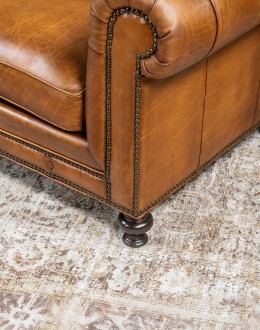 high quality leather chesterfield sofa, remington tanner furniture,chesterfield sofa with saddle leather