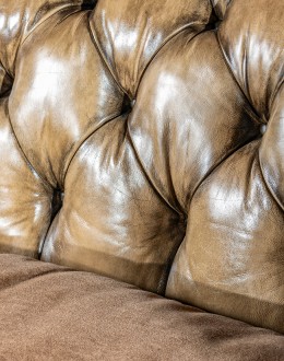 oversized leather chesterfield sofa