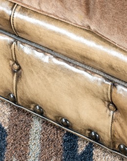 oversized leather chesterfield sofa