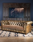 oversized leather chesterfield sofa