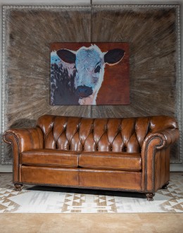 high quality leather chesterfield sofa,chesterfield sofa with dark saddle leather