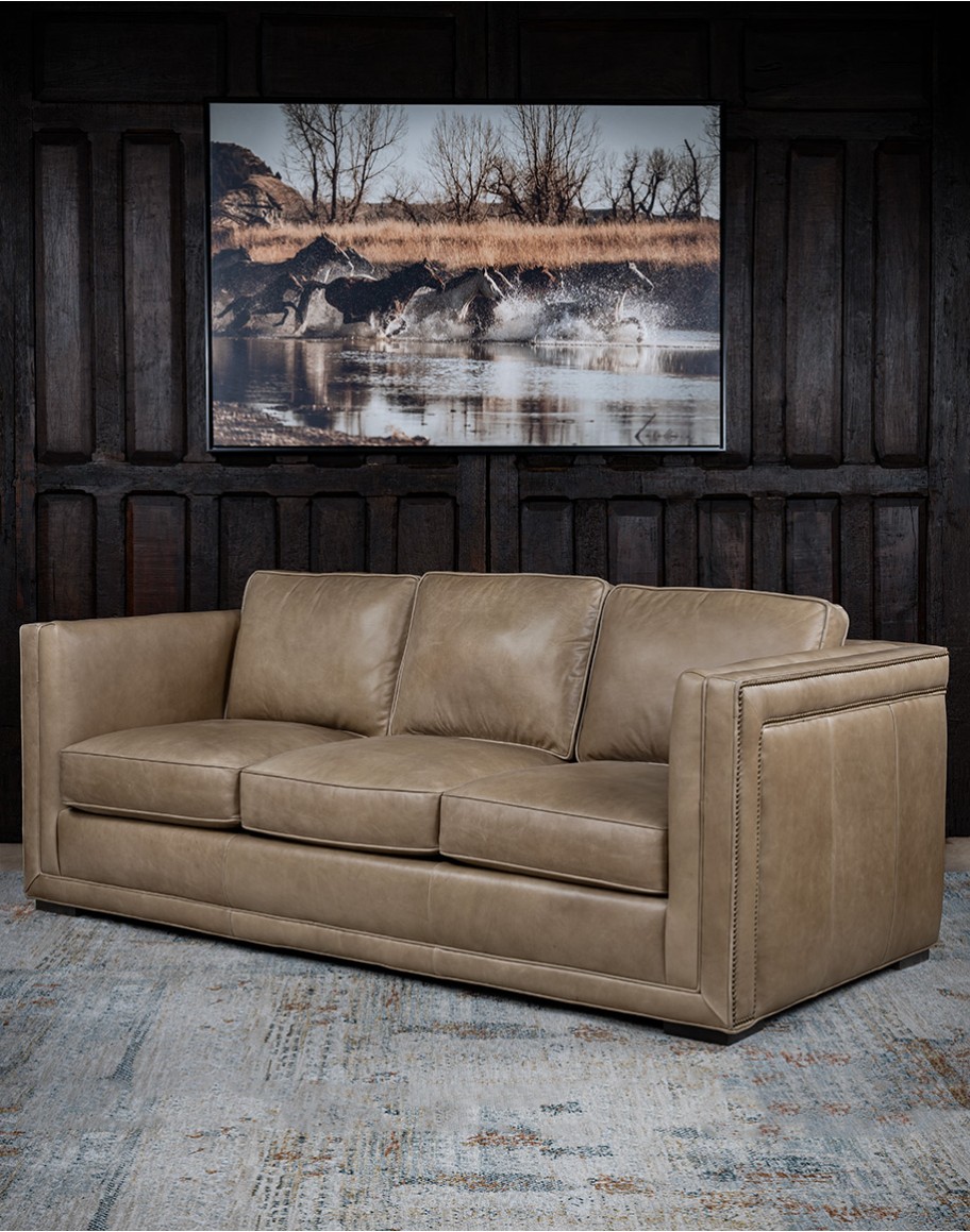 Bryce Sand Leather Sofa Bryce Sand Leather Sofa
