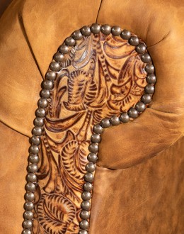 Buckeye Leather Chesterfield Sofa distressed vintage leather chesterfield sofa