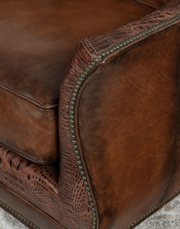 Calexico Leather Sofa
