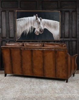 Calexico Leather Sofa