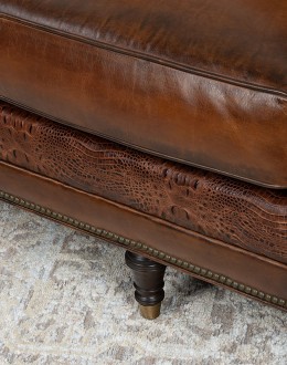 Calexico Leather Sofa