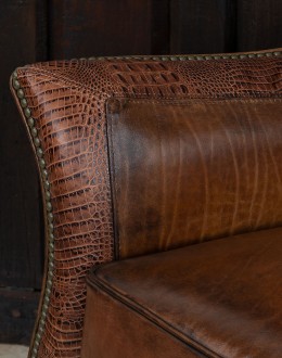 Calexico Leather Sofa