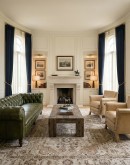 Carson Olive Leather Chesterfield Sofa