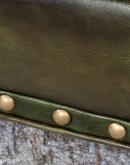Cassidy Olive Leather Sofa