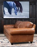 Cattleman Leather Sofa