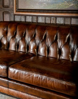 high quality leather chesterfield sofa, remington tanner furniture,chesterfield sofa with saddle leather