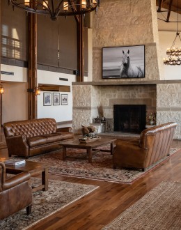Colt Tufted Leather Sofa