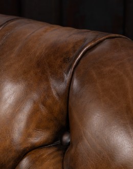 Colt Tufted Leather Sofa