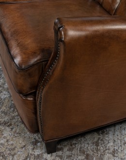 Colt Tufted Leather Sofa