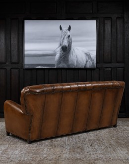Colt Tufted Leather Sofa