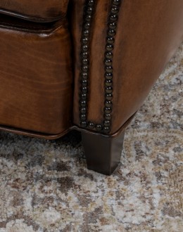 Colt Tufted Leather Sofa