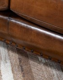 The Cowboy AF Leather Sofa is a western-style armchair with a luxurious full-grain leather finish