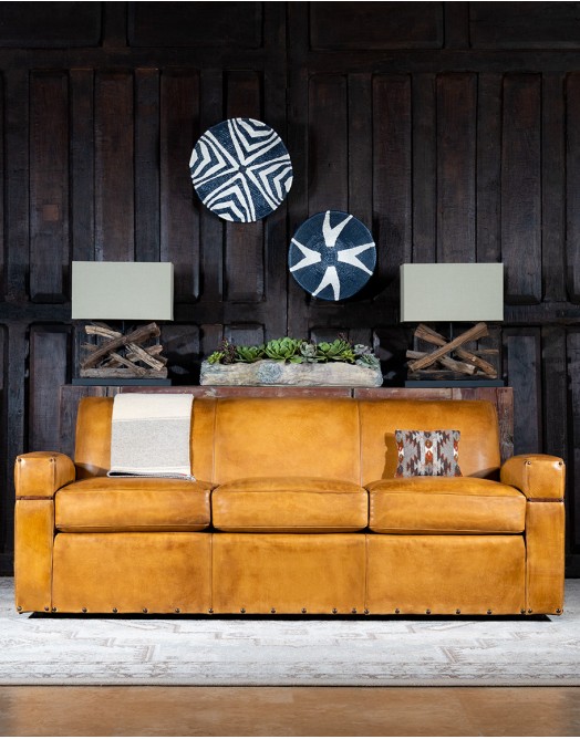 Denver Leather Sofa
