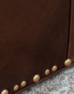 Doc Brown Leather Sofa