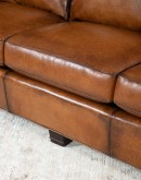 modern rustic style leather sofa,modern rustic sofa with saddle leather