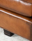 modern rustic style leather sofa,modern rustic sofa with saddle leather