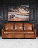 modern rustic style leather sofa,modern rustic sofa with saddle leather