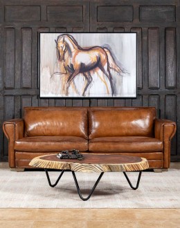 Drover Leather Sofa